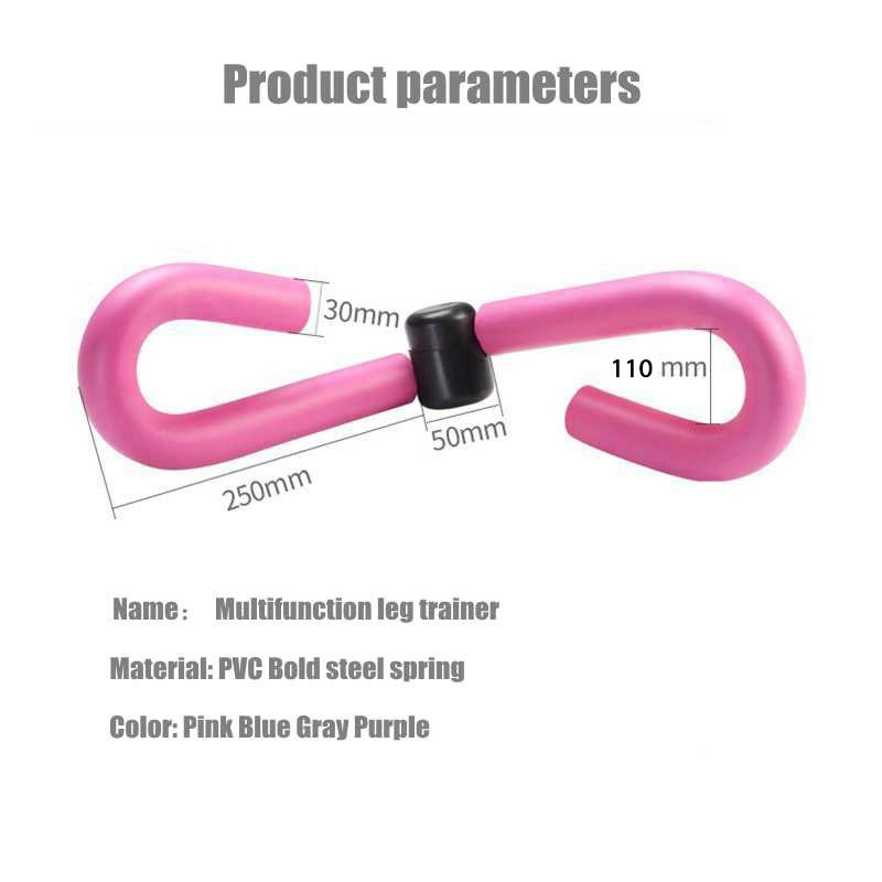 (MAINANKYU) Syeendy Alat Fitness Otot Paha Kaki Tangan Leg Thigh Chest Waist Arm Muscle Trainer - SL342 - Pink