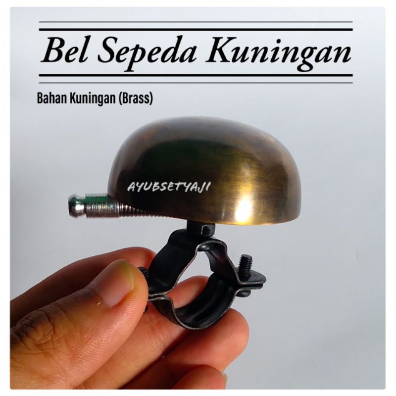 Bel Sepeda Kuningan Lonceng Sepeda Kuningan antik Lonceng antik klintingan krincingan kuningan antik