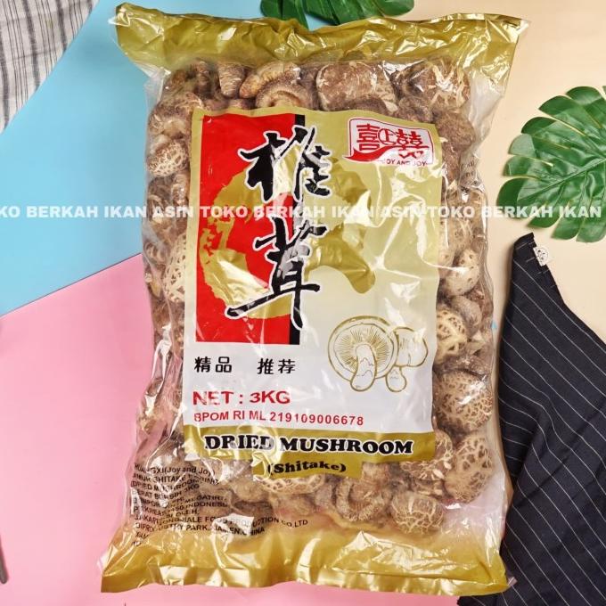 

Jamur Shitake 3Kg Import Grade A / Hioko Shiitake Shintake Hioco