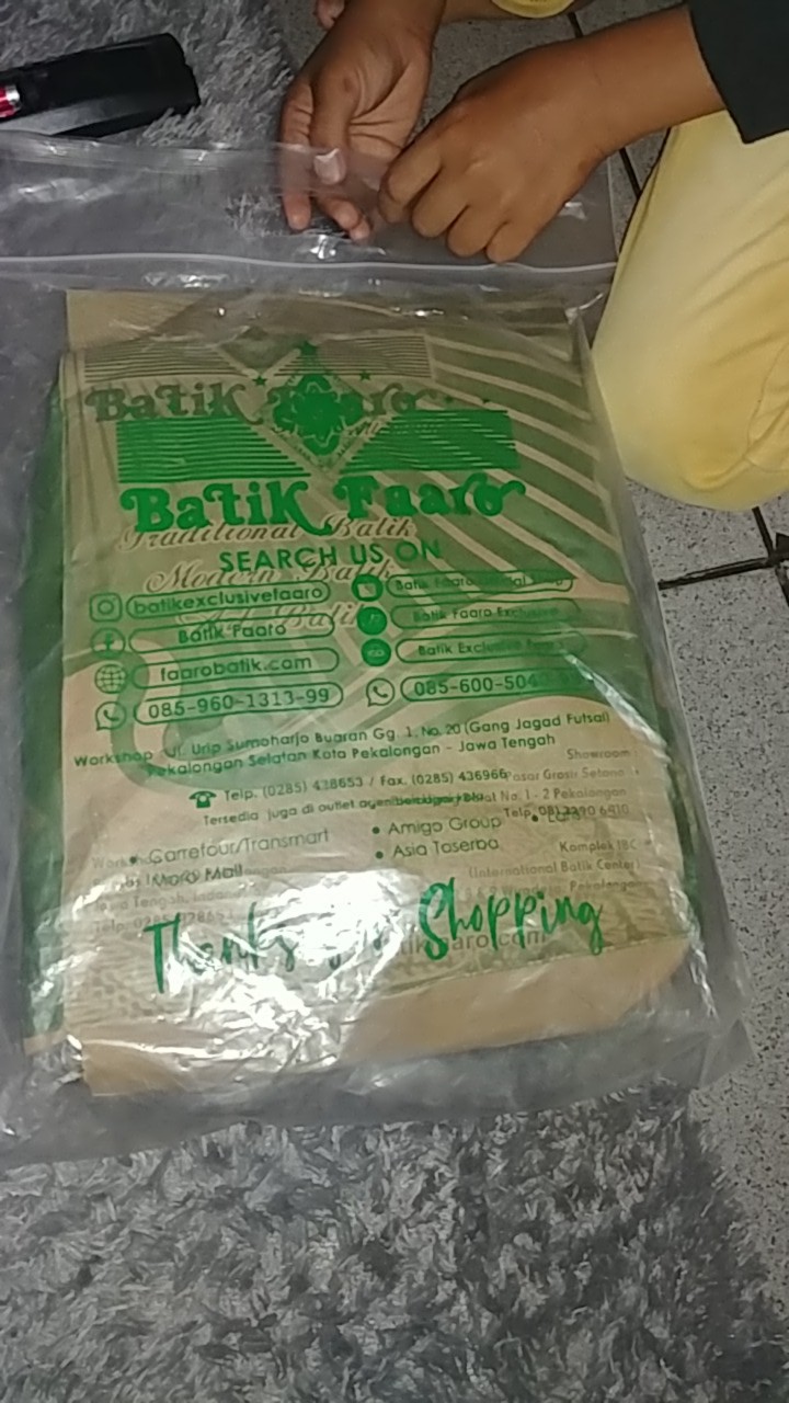 Gamis Batik Gizka Exclusive Faaro