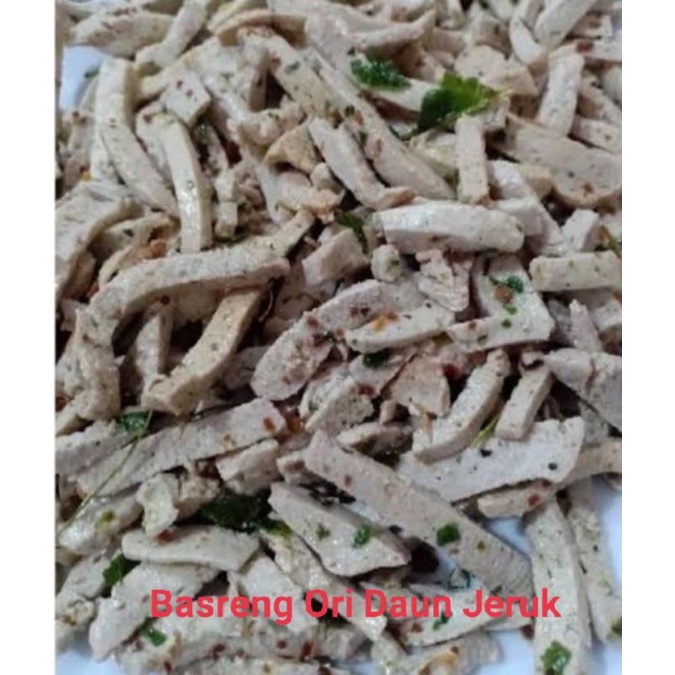 

BasrengOri/BasrengOriDaunJeruk/BasrengPedas/BasrengPedasDaunJeruk/BasrengExtraPedas/BasrengExtraPedasDaunJeruk 250gram