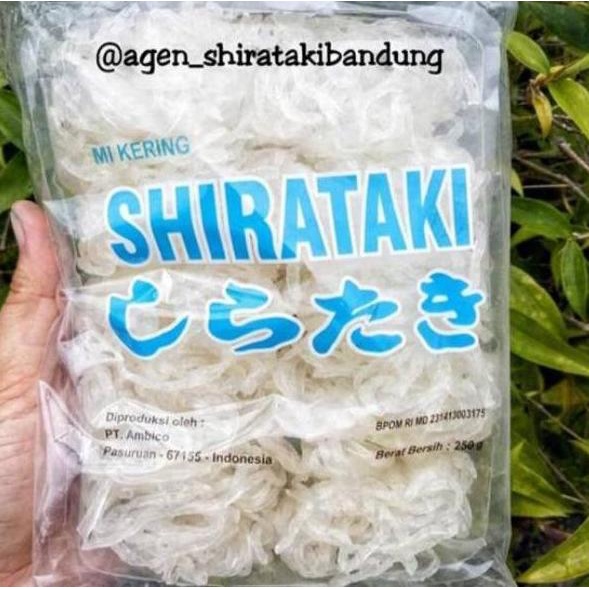 

[PRODUK YYEHJ] Mie shirataki kering /Dry shirataki 250gr GPH
