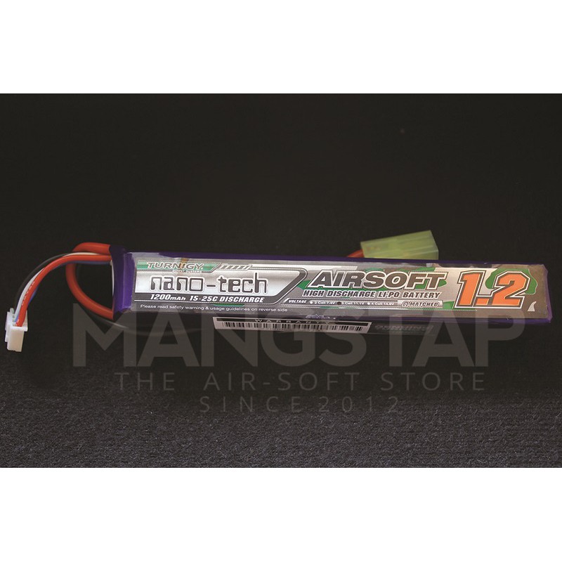 Turnigy Nanotech 1200mah 3S 15C-25C AEG Battery LiPo Sugus