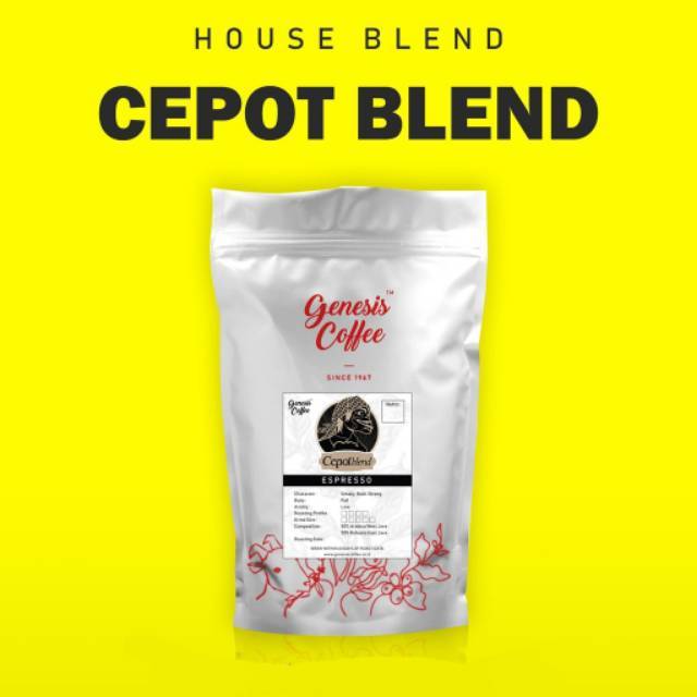 

Cepot Blend / Arabica Robusta Coffee Blend / Genesis House Blend