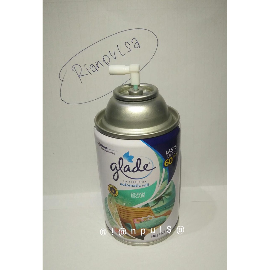 Jual TANPA TUTUP Isi Ulang Refill Glade Aerosol Air Freshener Spray ...