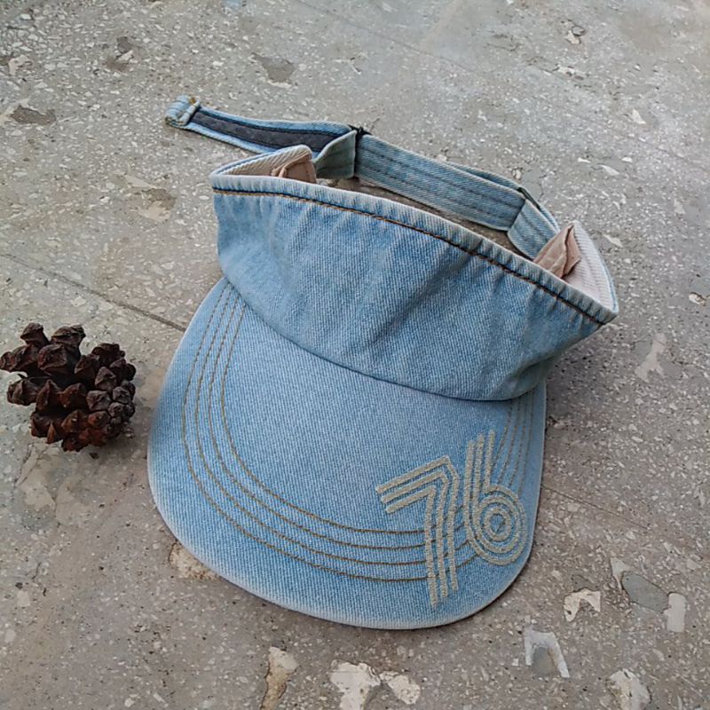 TOPI BOLONG TOPI GOLF TOPI TENIS SECOND DENIM