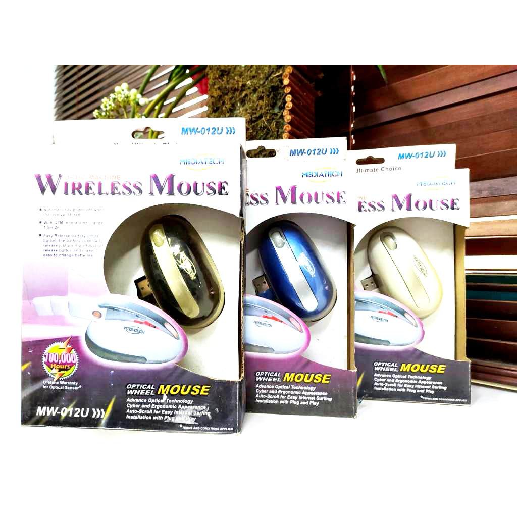 Mouse wireless MW-012 Mediatech murah. - 50052