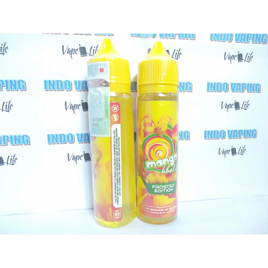 Mango Khalifa CUKAI 60ML Mangga E Liquid Vape Vapor Mangga E Juice