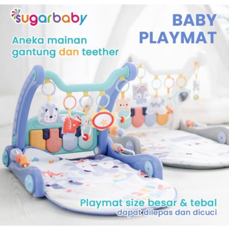 sugarbaby 2 in 1 walker &amp; playmate