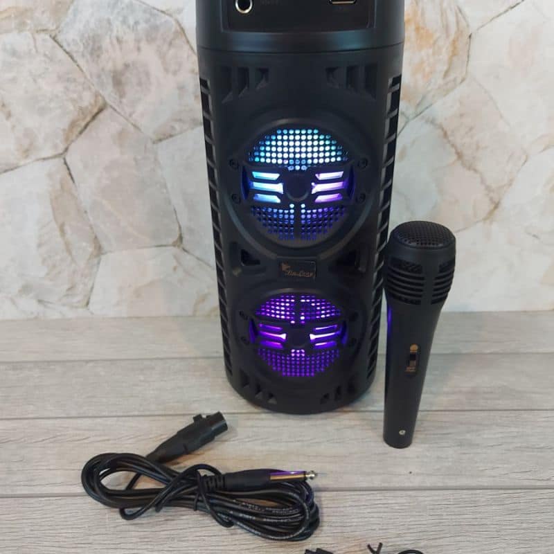 SPEAKER BLUETOOTH KARAOKE JINLONG JL-1730 PLUS MIC KARAOKE X-BASS