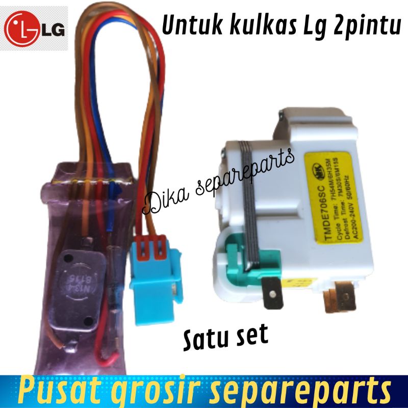 timer depros kulkas satu set Lg 2pintu