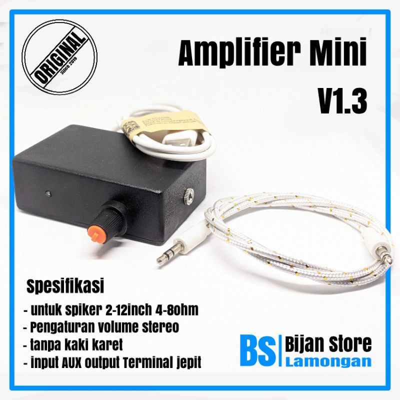 Power Sound Mini Class D Daya Cas Hp Atau Powerbank Miniatur Sound V1.3