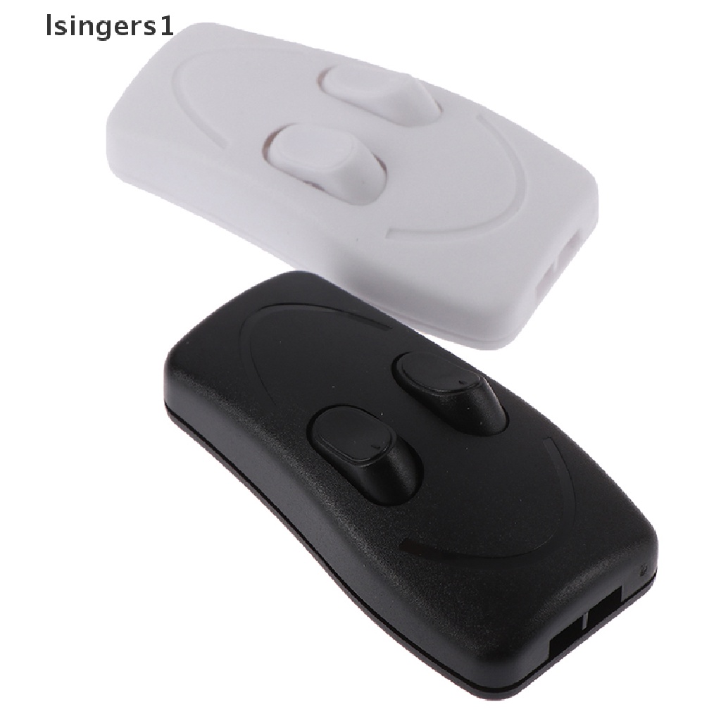 (lsingers1) Saklar Tombol Tekan Ganda Untuk Lampu Meja / Lantai