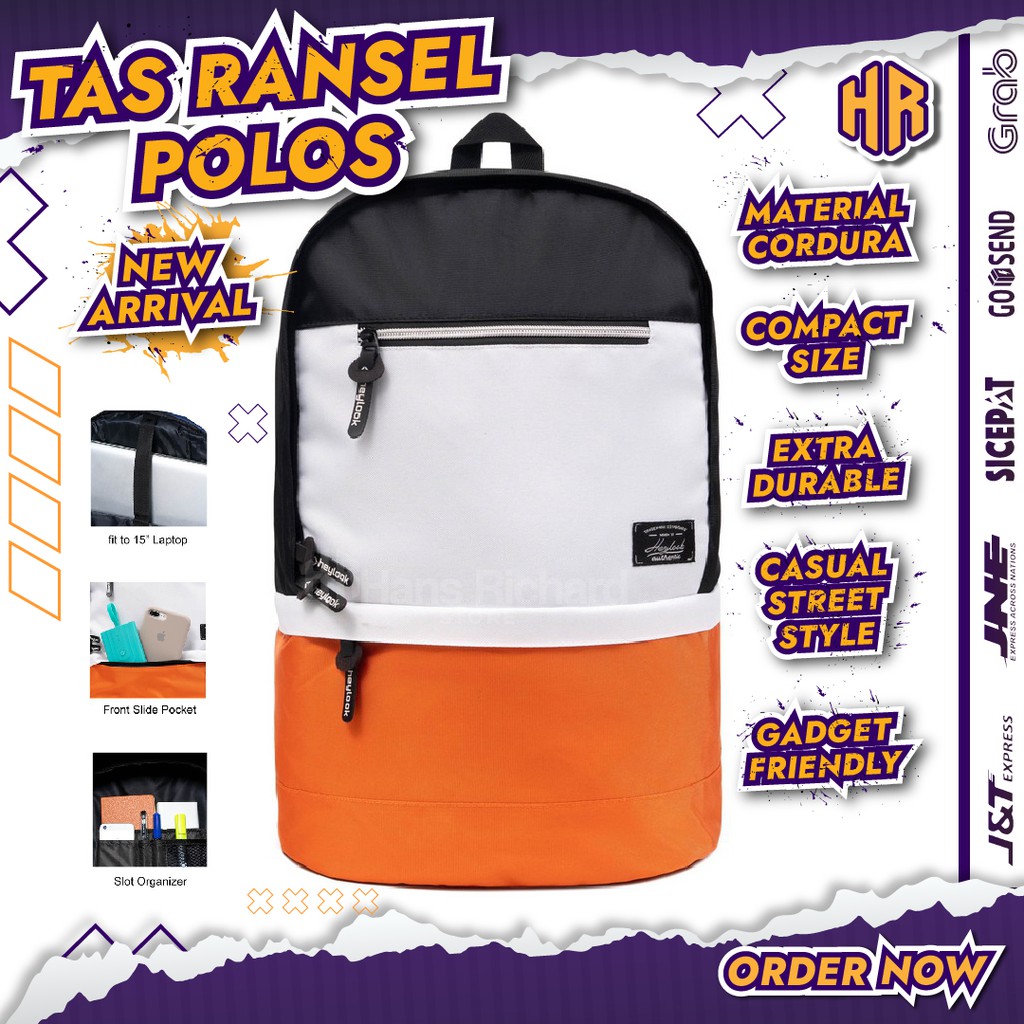TAS RANSEL PUNGGUNG SANDANG LAPTOP SEKOLAH GALAXY BACKPACK CASUAL BAG PRIA WANITA TERBARU KEREN