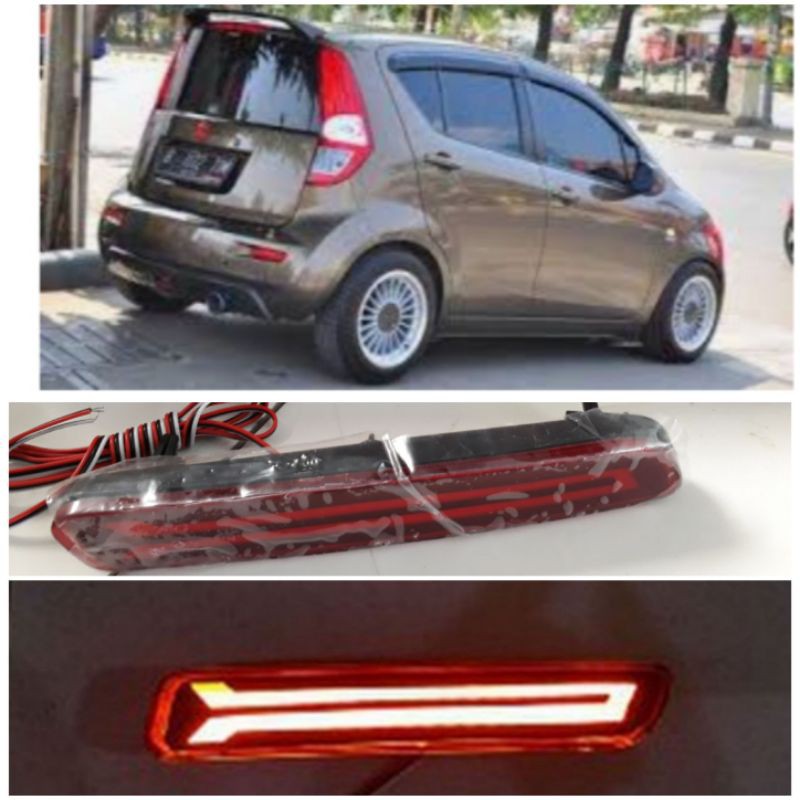 Lampu LED reflektor belakang mata kucing Suzuki SPLASH