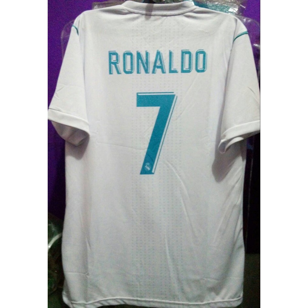 TERMURAH jersey Real Madrid home 2017/2018 7#RONALDO multisport