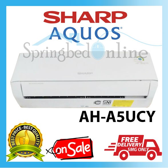 Info ttg Harga Ac Sharp 1/2 Pk Ah-A5Ucy Viral