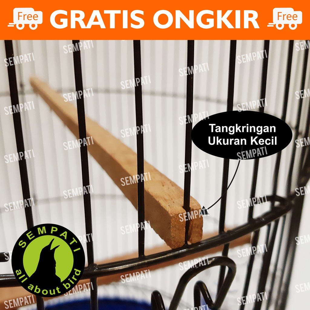 TANGKRINGAN KOTAK KAYU ANTI GESTANG BIRAHI PANGKRINGAN SANGKAR KANDANG BURUNG LOVEBIRD KECIL TGESK