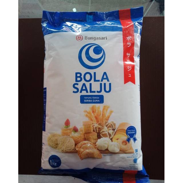 

Terigu Bola Salju (protein sedang)