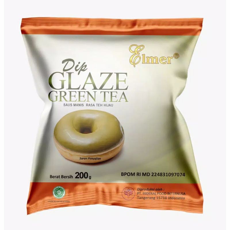 

Elmer Dip Glaze Greentea 200g