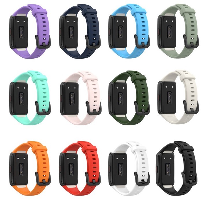 Strap Silikon Silicone Gelang Tali TPU Honor Band 6 Smartwatch