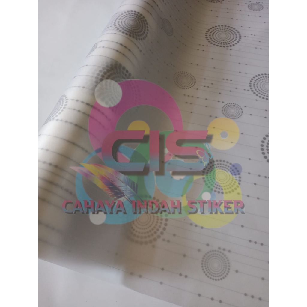 Stiker Kaca Sanblast Kaca Kamar Mandi /Jendela 125