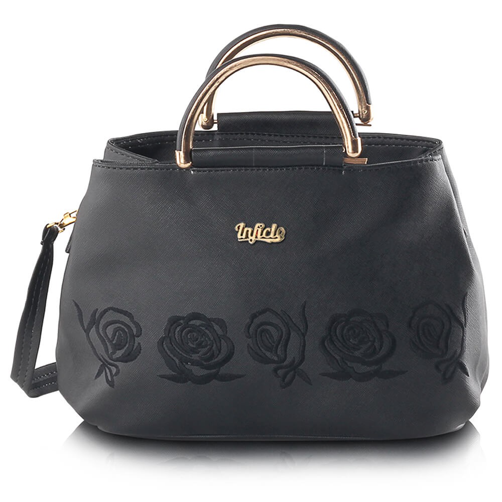 Tas Wanita Hand Bag Black Botega Inficlo