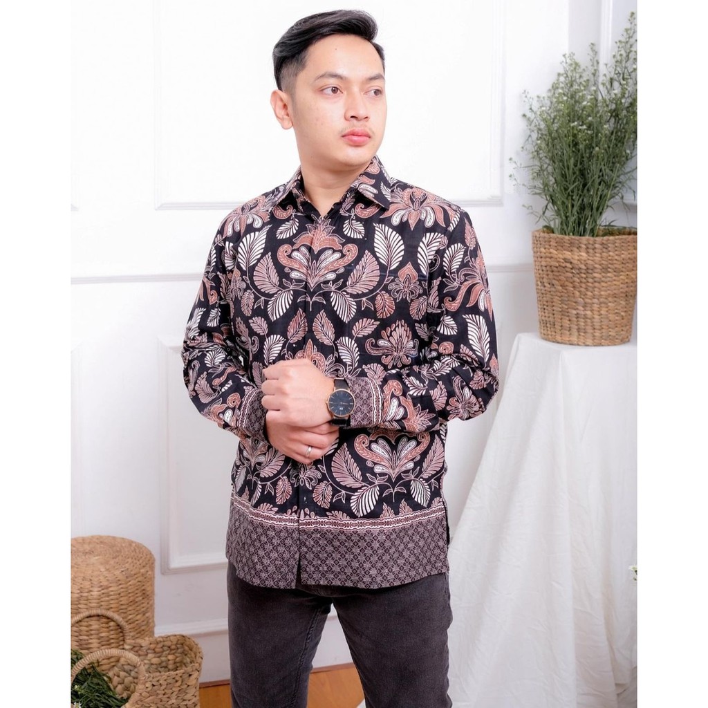 Maura Couple - Sania Ruffle Batik Couple Ori Ndoro Jowi Garansi Termurah Shopee - BATIK couple