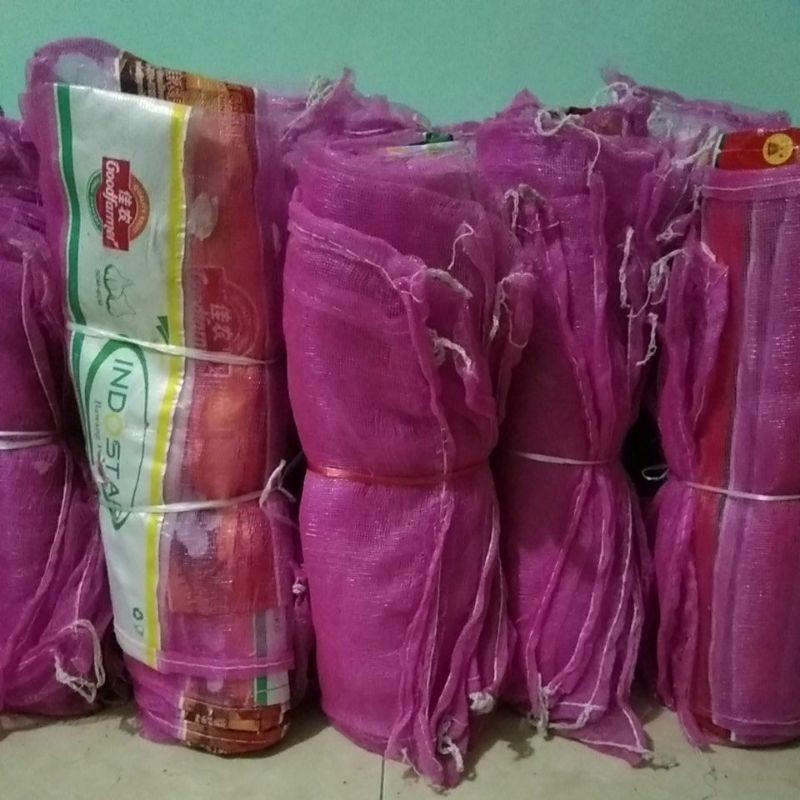 50 pc Karung Brongsong kelengkeng Karung bungkus kelengkeng karung bekas bawang