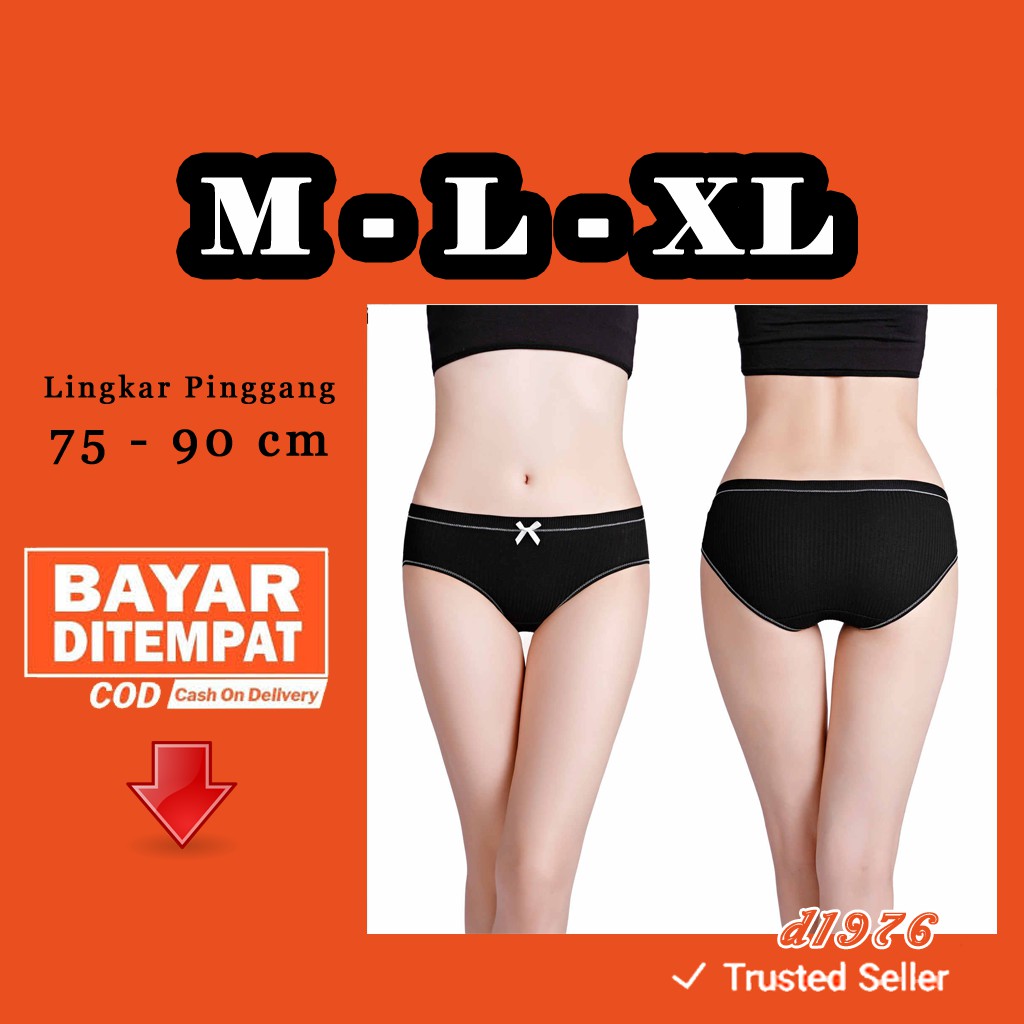 d1976 Celana Dalam Wanita Dewasa Size M L XL Pakaian Dalam Cewek Underwear Panty H192