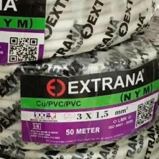 Kabel 3x1,5 Extrana Meteran