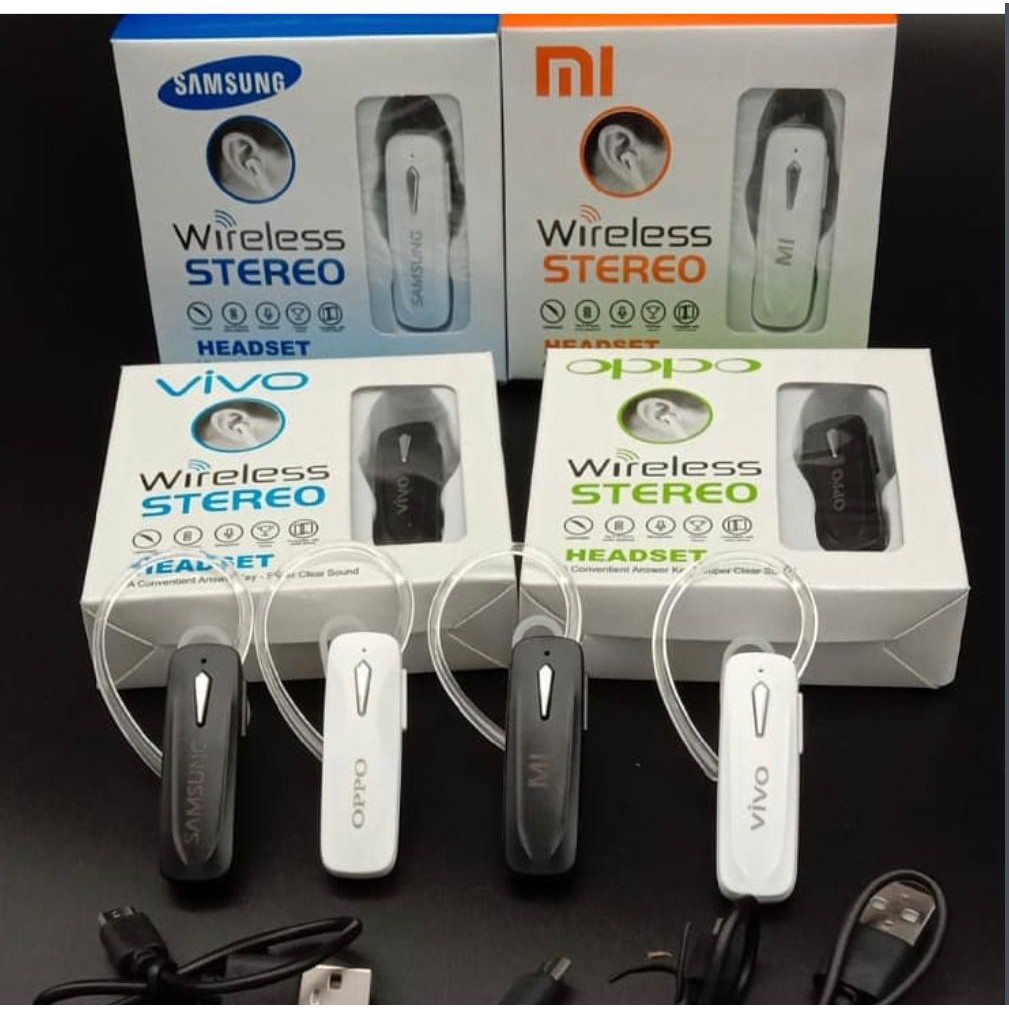 Headset Bluetooth | Handsfree Wireless Samsung, Oppo, Xiaomi &amp; Realme
