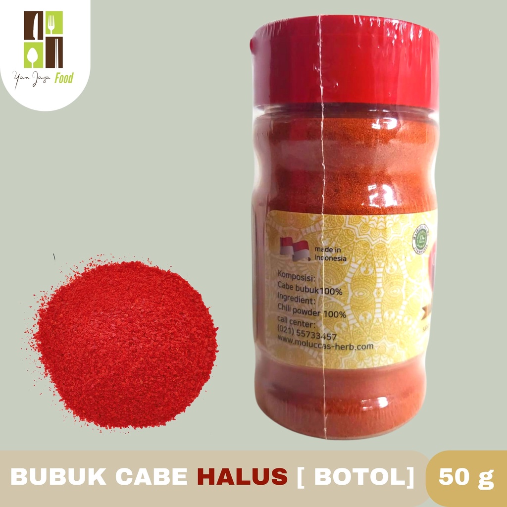 Bubuk Cabe Halus / Chili Powder Korea 50g Kemasan Botol