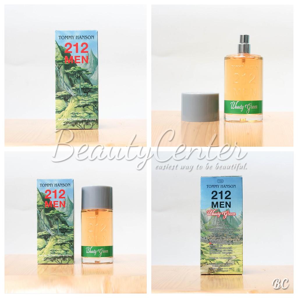 Parfum Tommy Hanson 212 Men Woody Green 100ml