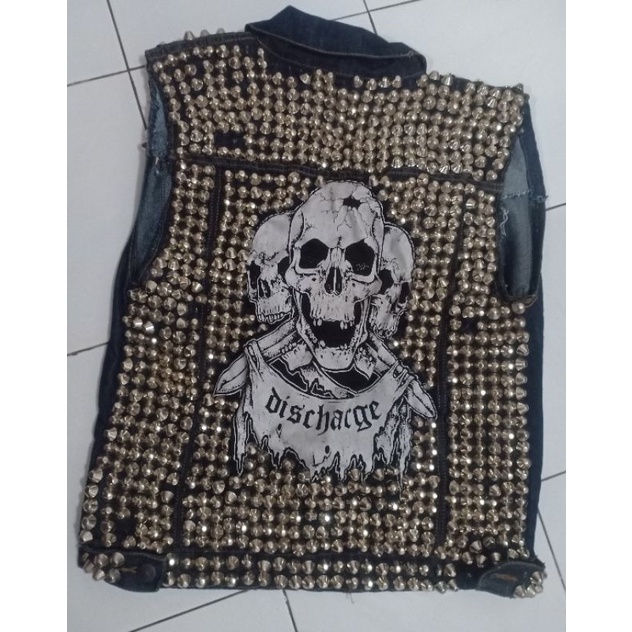 Vest/jaket Punk full spike (preloved)