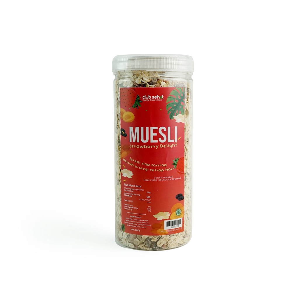

Muesli Strawberry Delight 600Gr