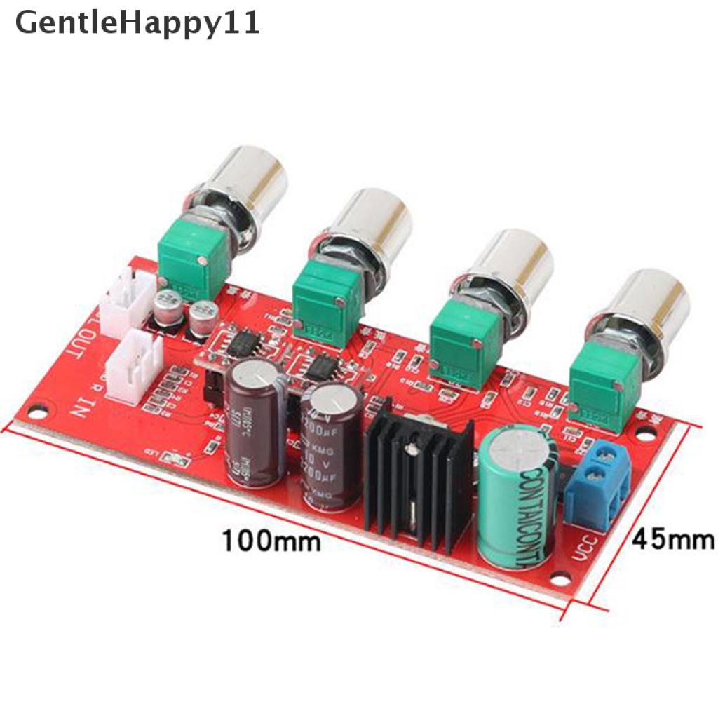 Gentlehappy AD828 Papan amplifier Pre-amp HIFI Stereo Kontrol volume