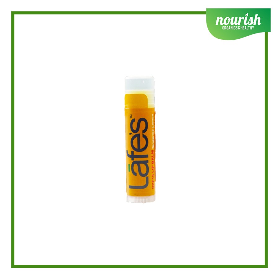 Lafes SPF 15 Lip Balm Tangerin Lemon 0.05oz