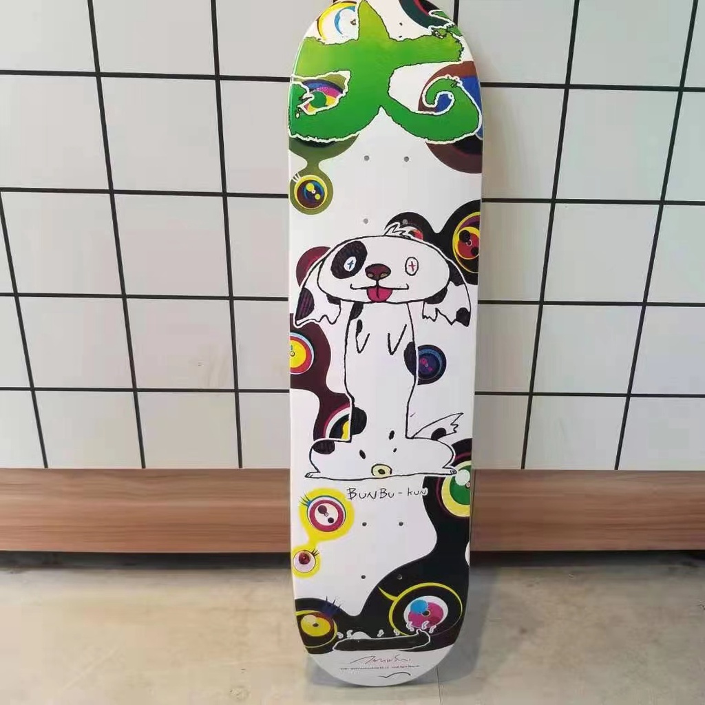 Papan Skateboarding BAPE APE Ukuran 31x8 Inch Gaya Jepang Untuk Dekorasi Toko