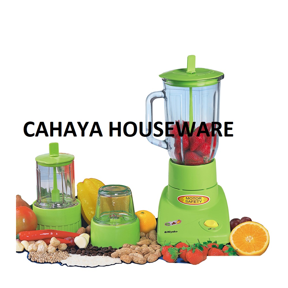 BLENDER MIYAKO BL-302 GSG/BLENDER SET LENGKAP 3IN1 MURAH