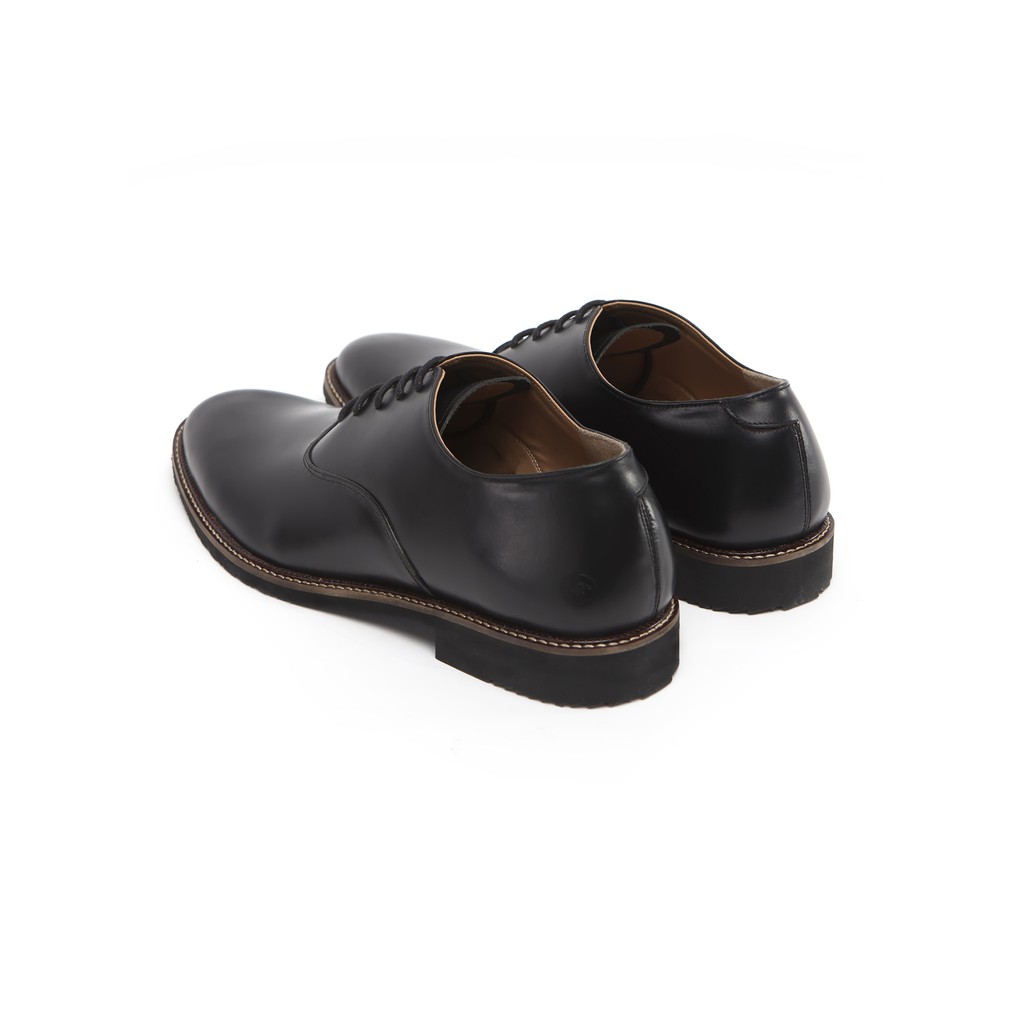 GETAFE BLACK | FORIND x Zapato | Sepatu Kulit Asli Vintage Formal Klasik Kulit Pria/Cowok/Men-Oxford