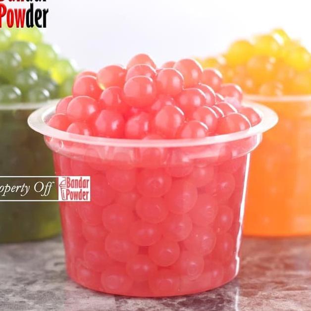

Diskon Promo ECY89 Popping Boba Strawberry 500gram - Poping Boba Lokal Halal - Bandar Powder 95 Terb