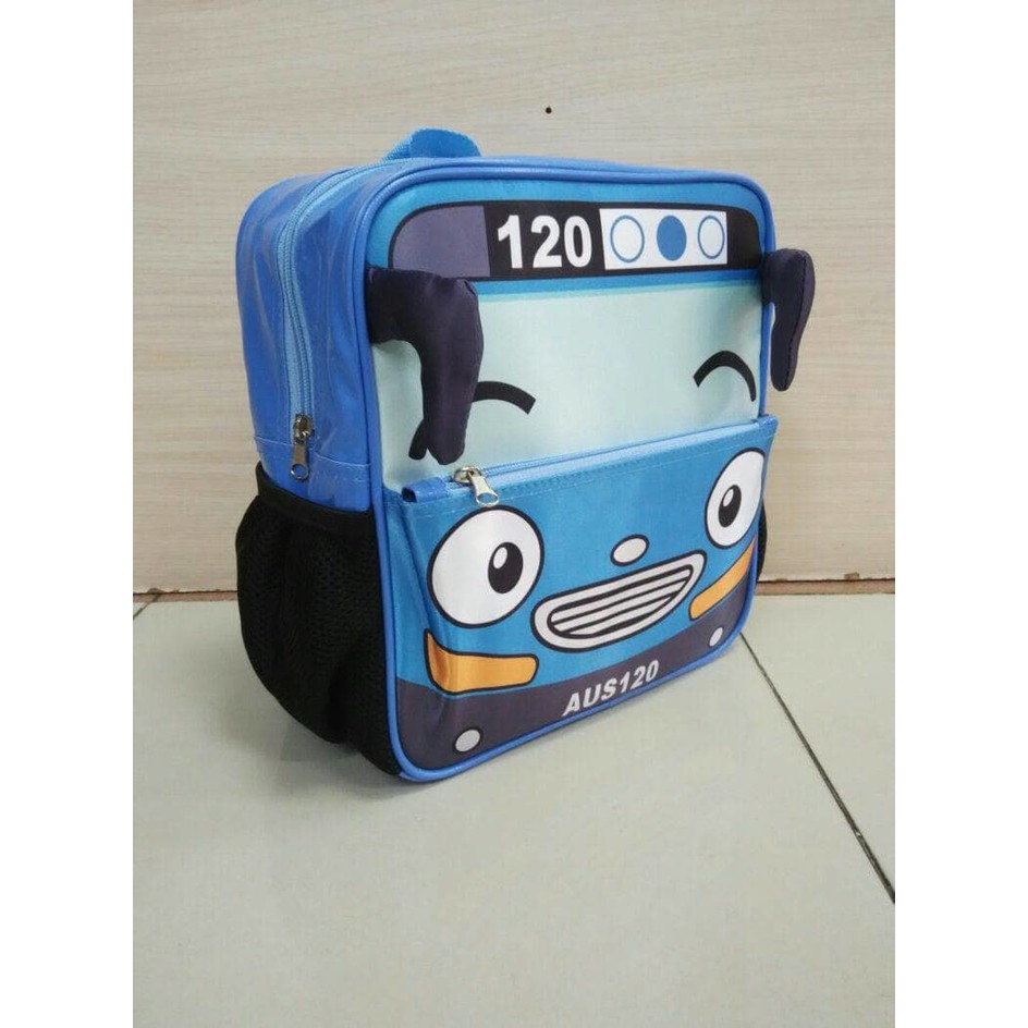 Promo Ready  Tas Ransel Anak Tk Tayo Biru/ Ransel Tk Tayo Biru