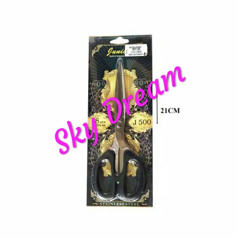 Gunting kain kertas big scissors / panjang 21cm tebal dan tajam