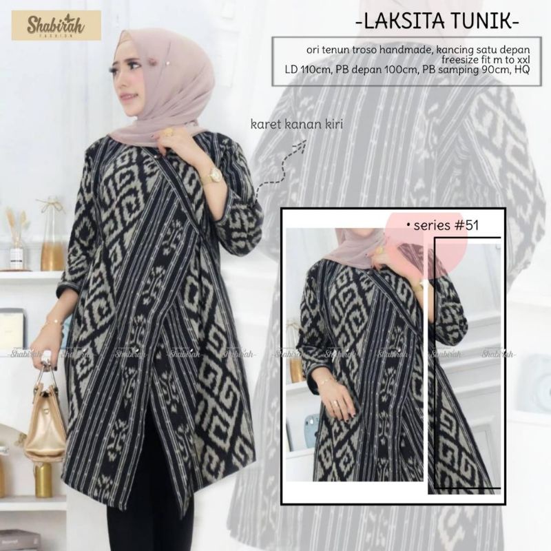 Laksita Tunik | Ori Tenun Troso