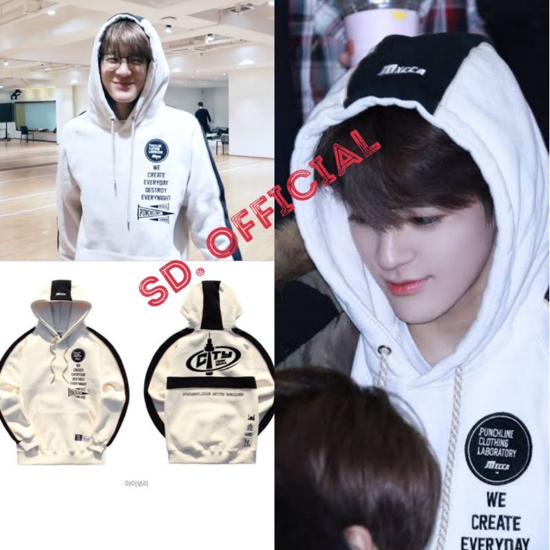 Hoodie Kpop Korean NCT Jeno Punchline Sablon Depan Belakang DTF