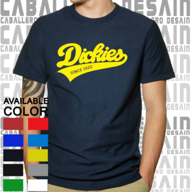 KAOS BIG SIZE DICKIES, KAOS DICKIES BIG SIZE XXL-4XL, TSHIRT DICKIES, BAJU DICKIES
