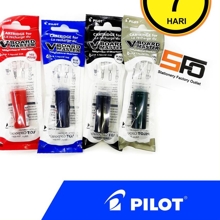 

【12.12】 ✧Grosir✧ Refill Spidol Whiteboard Pilot ( V Board Master ) ♕