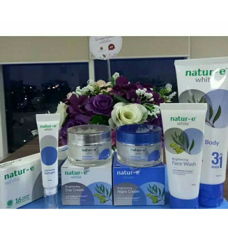 Natur-e white series satu paket Seserahan