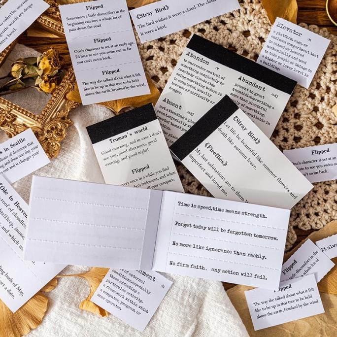 

50 Pcs Pak Kertas Album Foto Scrapbook DIY Untuk Alat Tulis Sekolah